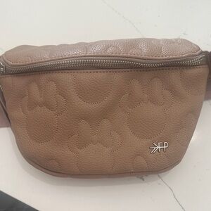 Freshly Picked Tan Embossed Crossbody Bag